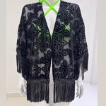 BLACK SHAWL JACKET