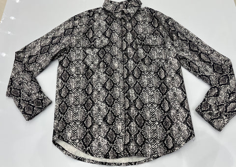 GREY SNAKE JACKET