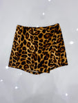 LEOPARD PRINT SKORT