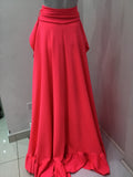 Long Pink Skirt