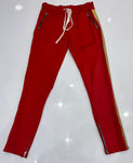 CRIMSON GOLD JOGGERS