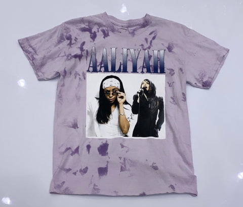 AALIYAH PURPLE TEE