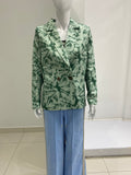 Green blazer