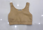 ROMA BEIGE CROPPED TOP