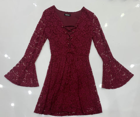 ROSEWOOD LACE DRESS