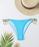 RHINESTONE DECOR BIKINI BOTTOM