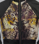 LEOPARD ZIP UP