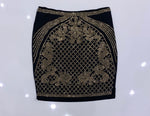 GOLD DIAMONDS MINI SKIRT