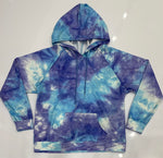 BLUE TIE DYE HOODIE