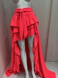 Long Pink Skirt