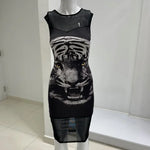 MIDI TIGER DRESS