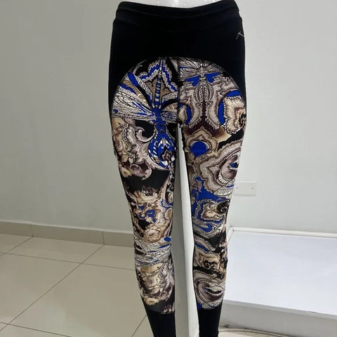 ABSTRACT SPACE LEGGINS