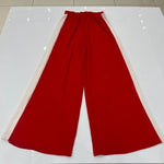 RED PALAZZO PANTS