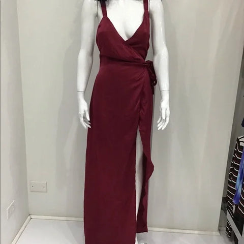 FRESH MAROON DRESS