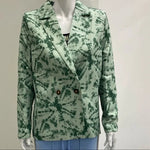 GREEN WOMEN BLAZER