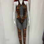 ANIMAL PRINT JUMPSUIT