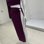 TEMPT VIOLET DRESS